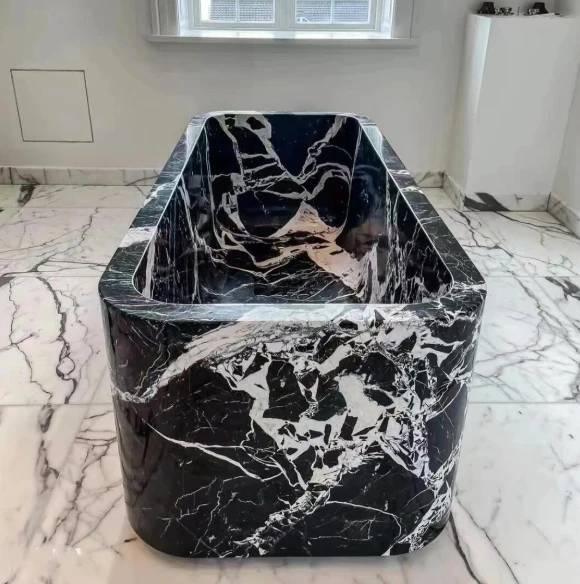 Napoleon Black Marble Slabs factory