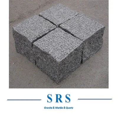 Ntuj Grey Yellow Dub Granite Basalt Tumbled Cobble Cube Flagstone Kerbstone