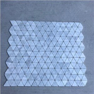 Mosaic Pobzeb Carrara Dawb Marble