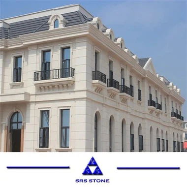 Aloweood Beige Limestone Nqe Limestone Baluster Pob Zeb Phab Ntsa Cladding